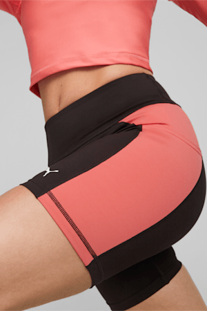 PUMA Fit 5" Tight Training Shorts Women, PUMA Black-Loveable, extralarge